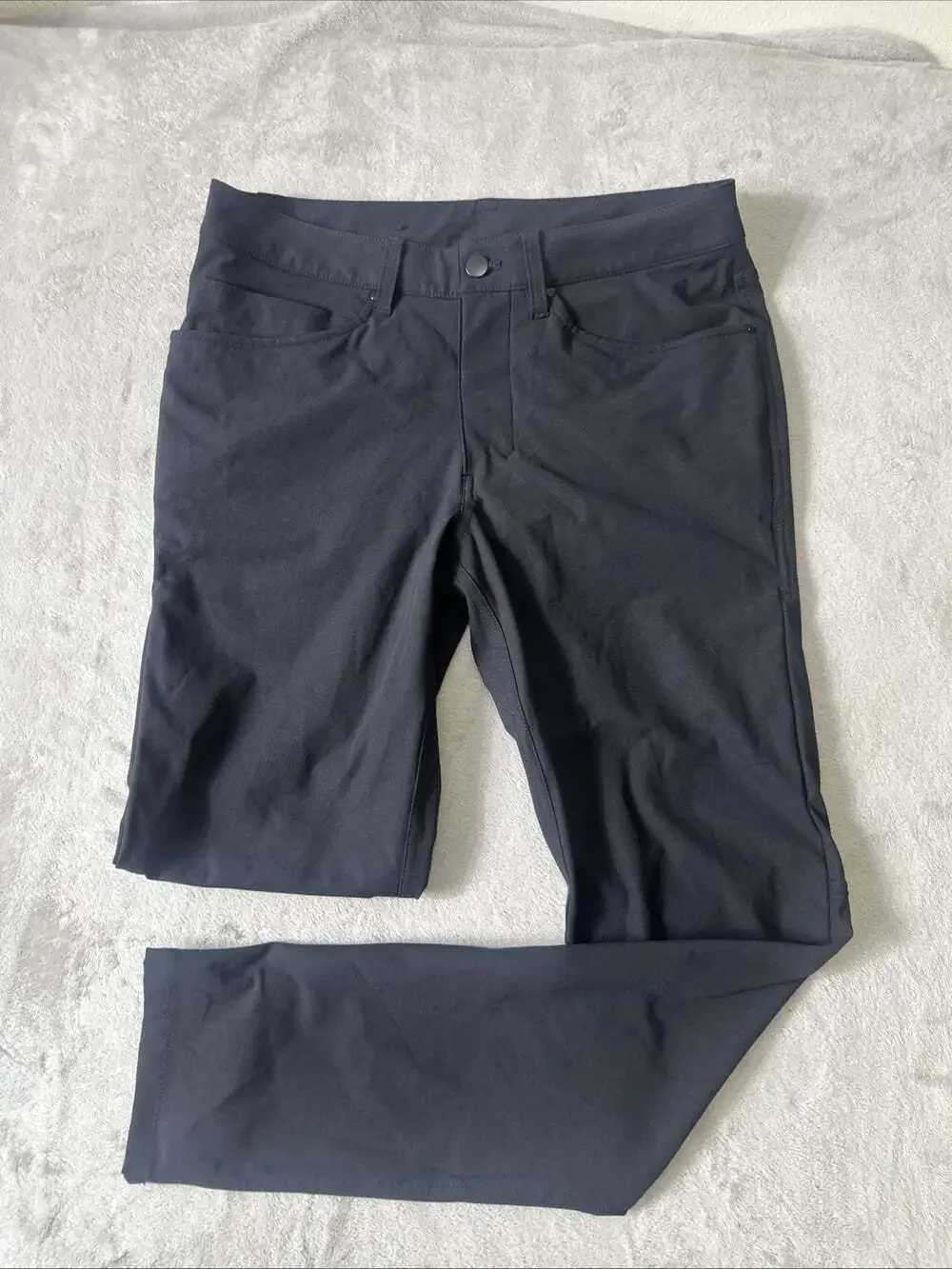 Lululemon ABC Classic Fit 5 Pocket Pants Men’s 29x31 Black Warpstreme